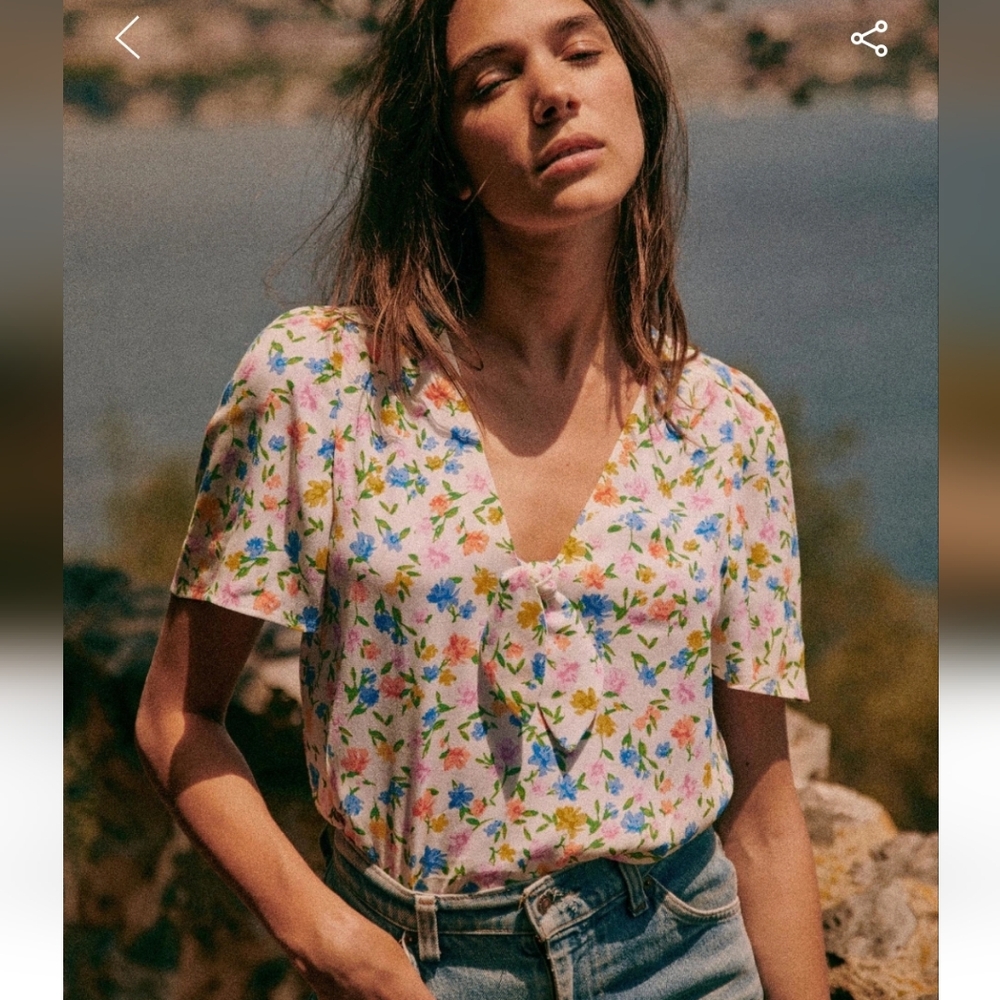 Sezane Galila Blouse
